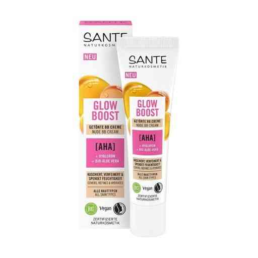 БІО-ВВ-Крем Glow Boost тональний для обличчя з фруктовими АНА-кислотами SANTE 30 мл Київ