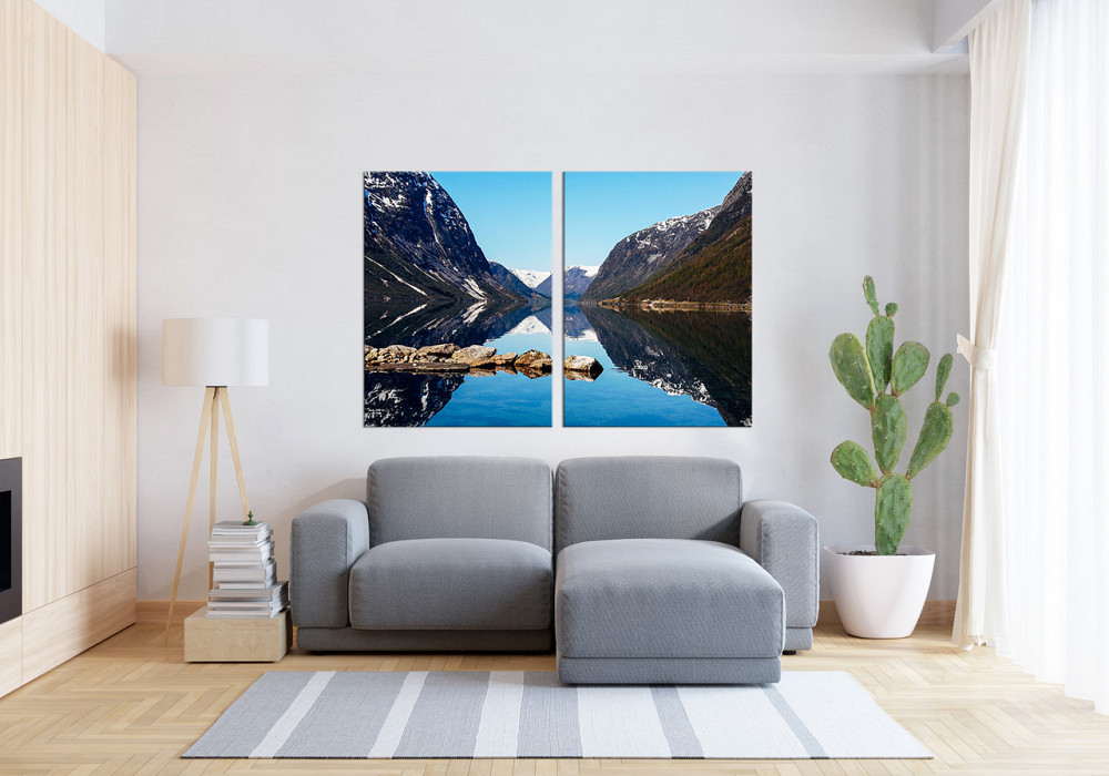 Модульна картина у вітальню/ спальню Природа Горі TLV-2_015 90x132 см Київ - фото 3