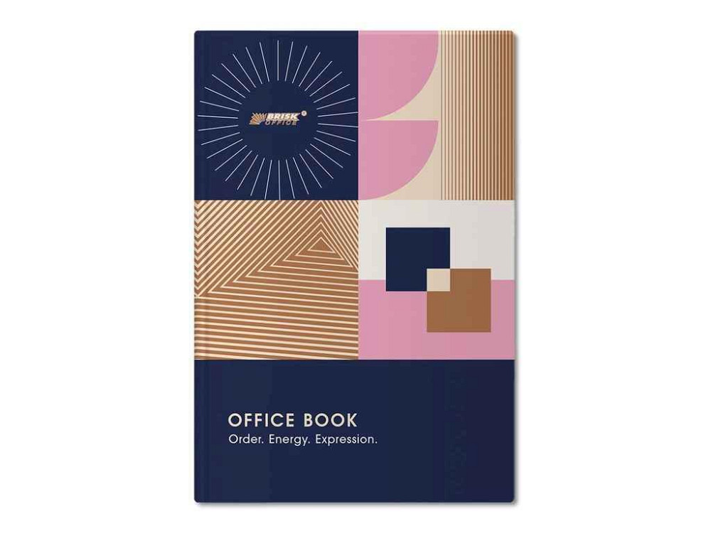 Книга для нотаток ДКВ-4 176арк.#оф.ф-А4 матова лам. №4452 ТМ GOLD BRISK Київ - фото 1