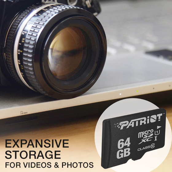 Карта пам'яті microSDXC 64Гб Class 10 (UHS-1) Patriot LX Житомир - изображение 3