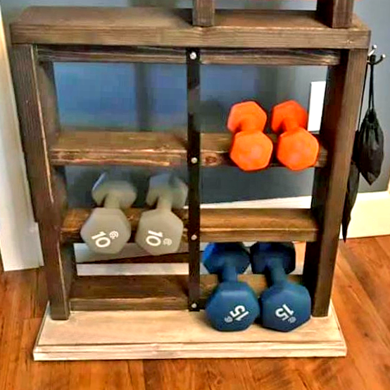 Стійка для гантелей "Дипбей" капучино Миколаїв - фото 1