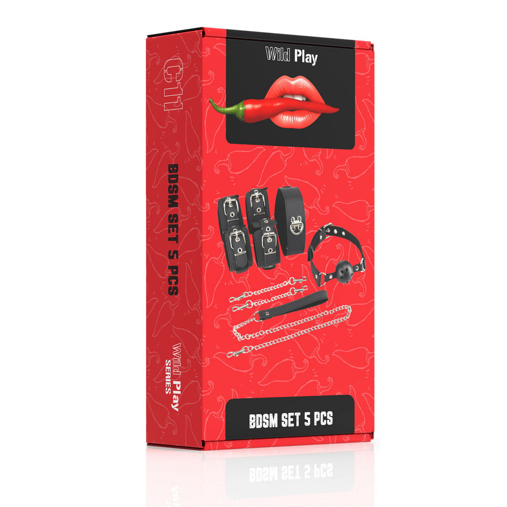 Набір БДСМ - Erospace Wild Play BDSM Set 5 pcs C11 Sex Aura Київ - фото 1