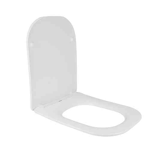 Сиденье для унитаза Qtap Nando с микролифтом Slim QT12991222AW Киев