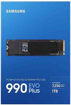 Накопичувач SSD 1ТB Samsung 990 EVO Plus M.2 2280 PCIe 5.0 x4 NVMe V-NAND TLC (MZ-V9S1T0BW) M.2 2280 Харків
