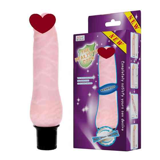 Вібратор BAILE The Realistic Cock Sex Aura Київ