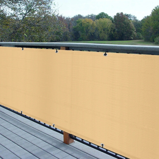 Сетка ширма для балкона 110 г/м² (1 х 6 м) Бежевый Киев