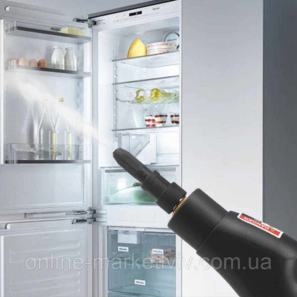 Портативний пароочисник для дому 2500Вт,1200мл,6 режимів + 7 насадок SBR Київ - фото 5