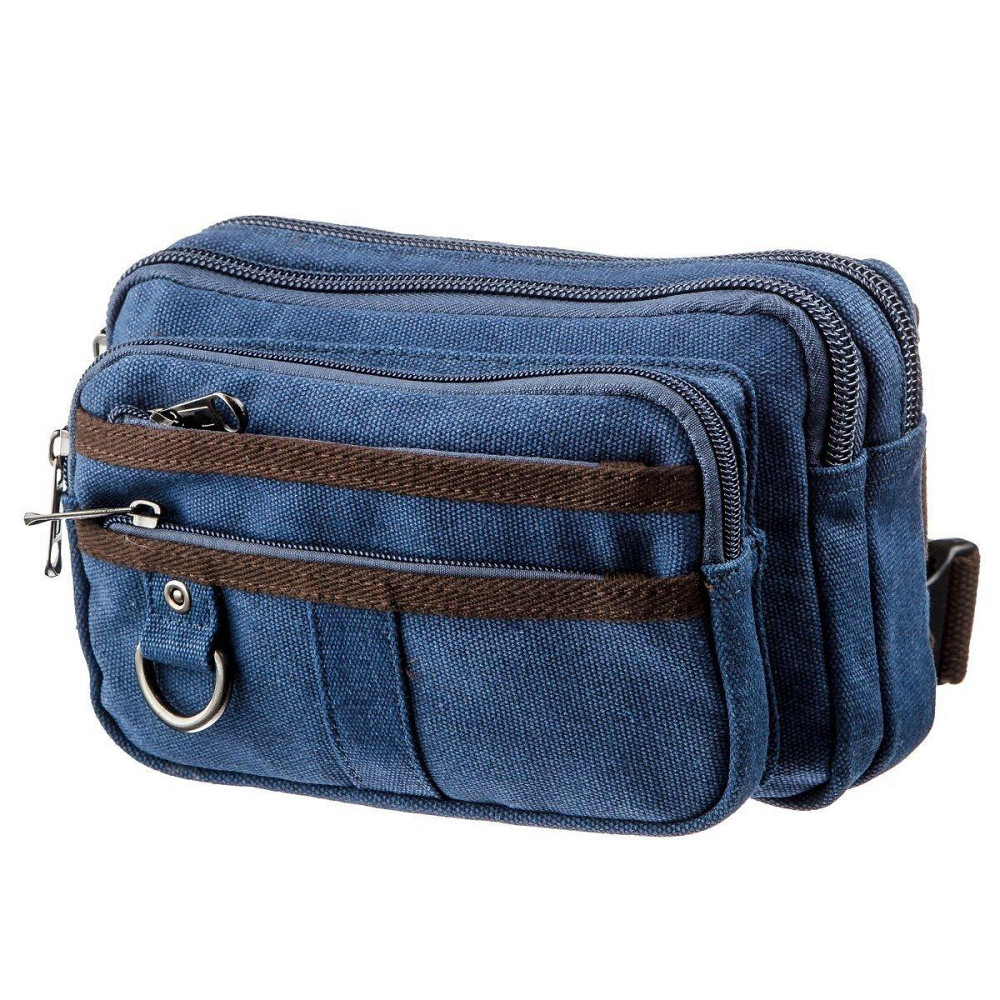 Бананка текстильная на пояс Vintage 20158 Синяя Киев - изображение 6