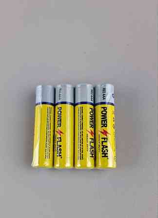 Елемент живлення Батарейка POWER FLASH (АА R6) сольові (Б-4) (4 шт) Харків