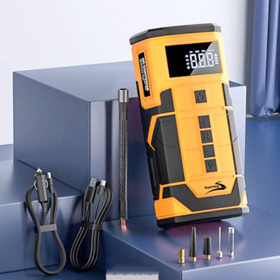 Пуско зарядний пристрій Aspiring Jump 3 8000mAh Power bank 3-in-1 with inflator, compressor, car charging (JM8000PIWC) Вінниця - фото 2