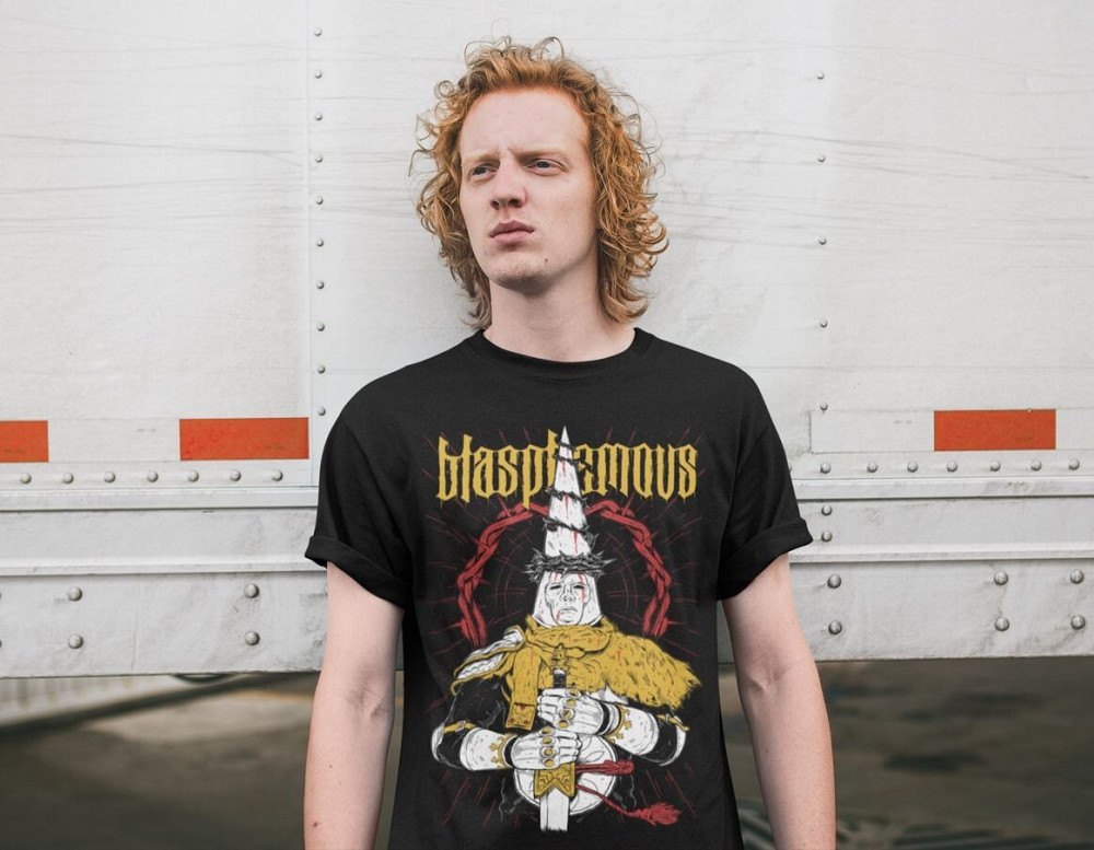 Футболка аниме Бласпхемоус Гаме Овер Видео оверсайз (S/M/L) Черний AnimeJ0853 Днепр - изображение 3