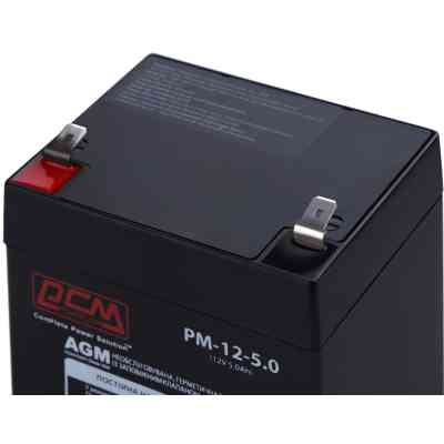 Батарея к ИБП Powercom PM-12-5.0, 12V 5Ah (PM-12-5.0) Винница
