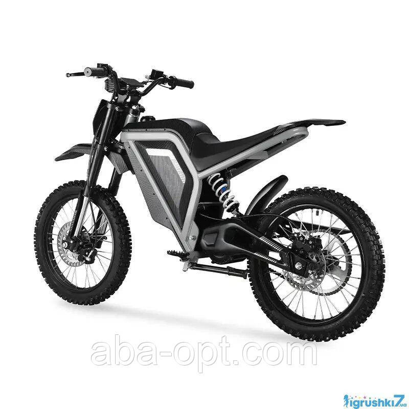 Электро МОТОЦИКЛ для бездорожья CORSO CROS EM-17 4000W-60V-27AH Li-ion шины 17