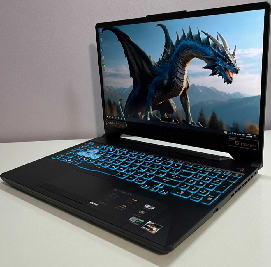 Ноутбук: ASUS TUF 144Hz Ryzen 5 4600H GTX 1650 4 Gb 16Gb SSD 512 Gb Київ - фото 5
