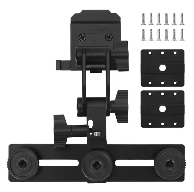 Бинокулярный мостовой кронштейн для NVG-10 NVG-30 NVG-50 (алюминий) Винница - изображение 1