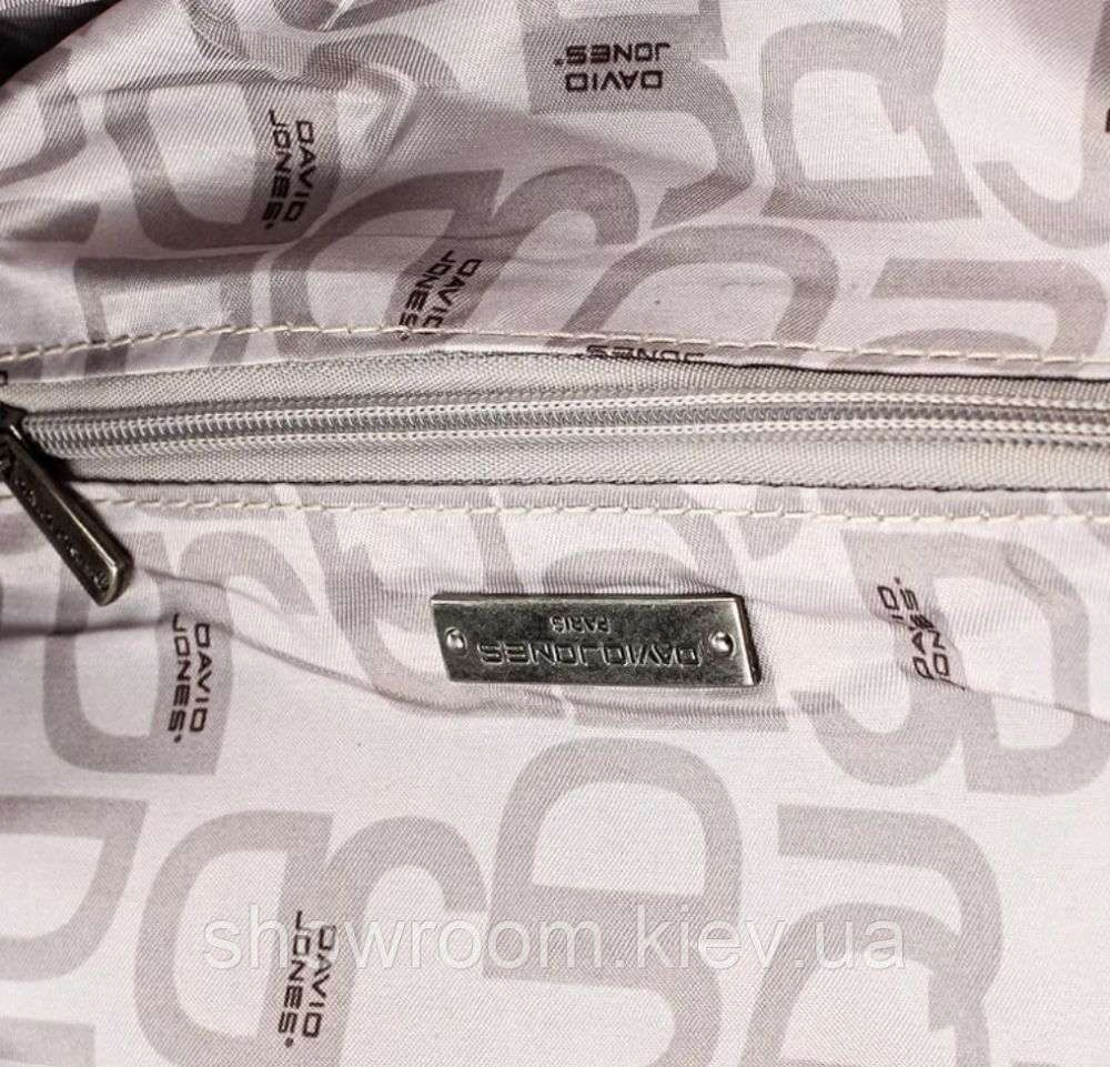 Мужская дорожная сумка David Jones (4132) черная Киев - изображение 8