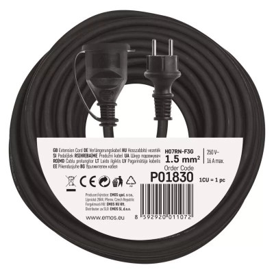 Сетевой удлинитель EMOS P01830 Винница - изображение 4