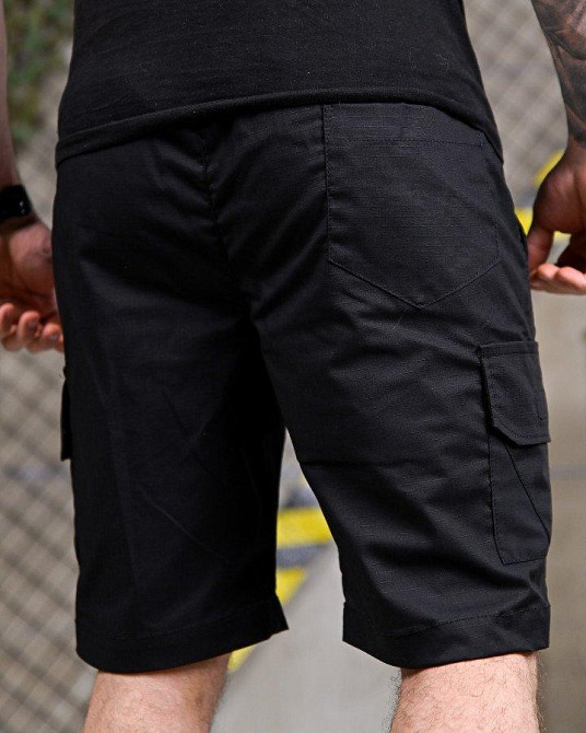 Тактические шорты черные 7.62 ПП7472 Одесса - изображение 3