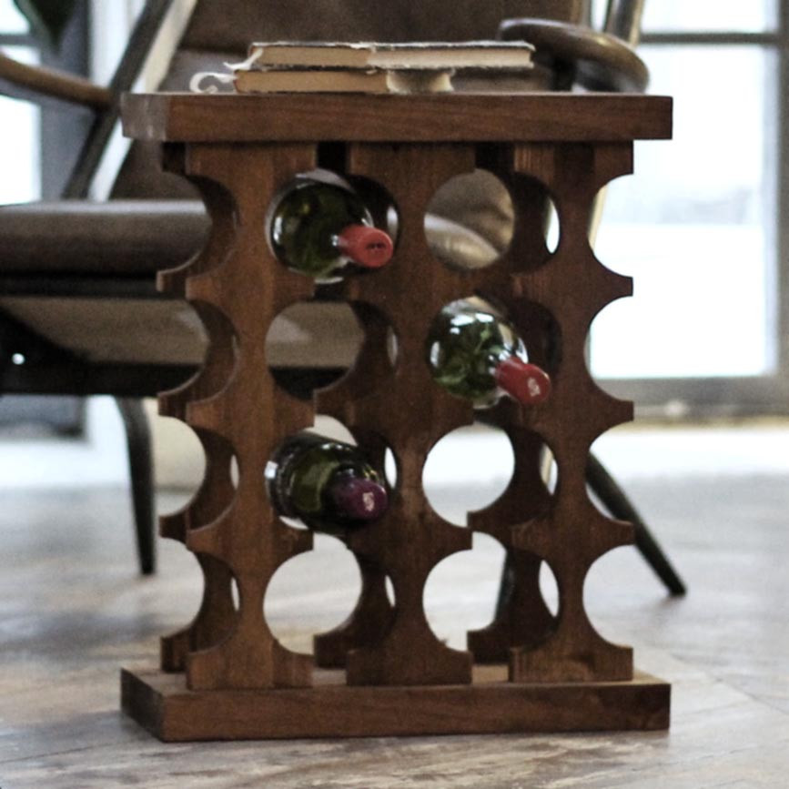 Настільна винна полиця "Монрол" капучино Миколаїв - фото 1