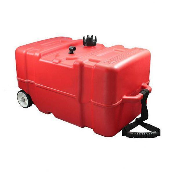 Паливний Бак в човен з Датчиком та Колісьами 678х375х315(355) 45 літрів Київ - фото 1