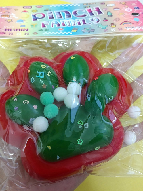 Лапки велика лапка сквіш антистрес лапка Табо Київ - фото 2