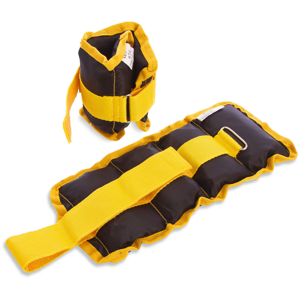 Утяжелители-манжеты для рук и ног 2x0,75 кг Вишнёвое - изображение 1