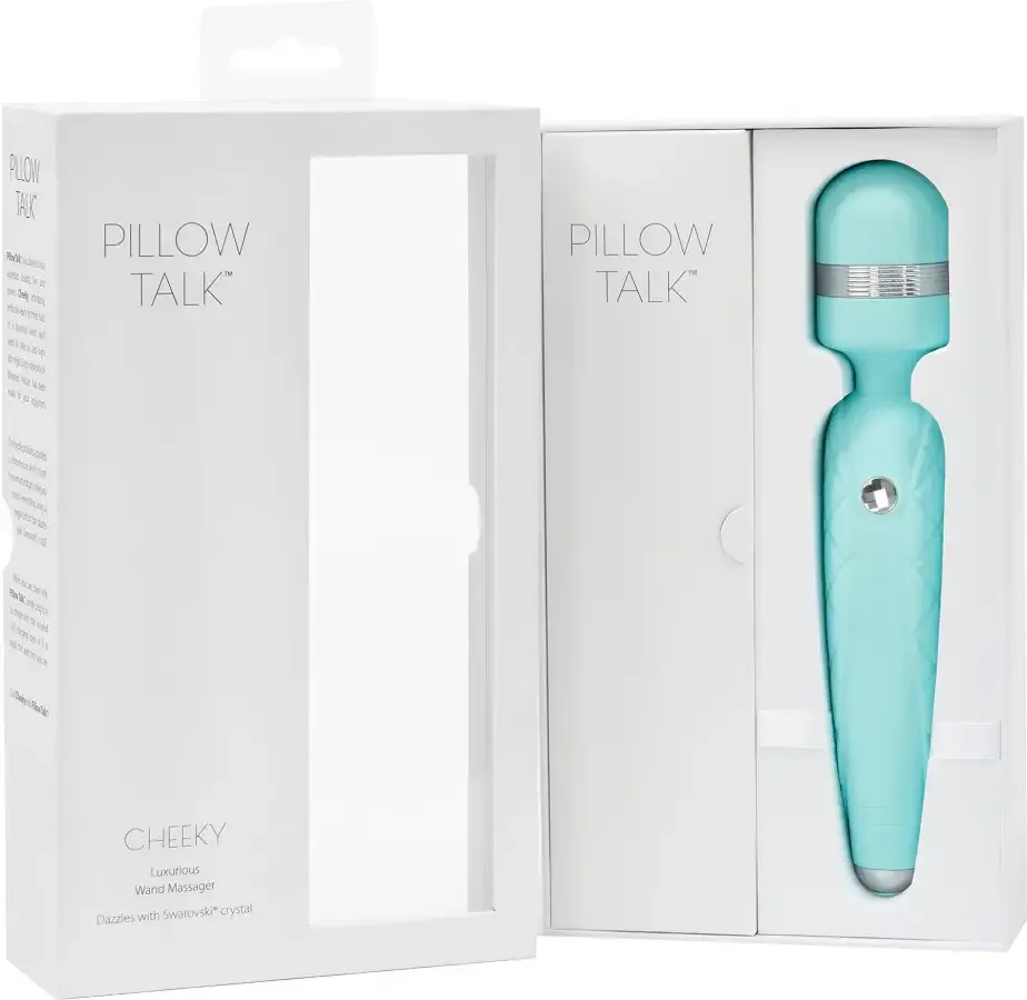 Розкішний вібромасажер PILLOW TALK - Cheeky Teal з кристалом Swarovsky, плавне підвищення потужності Львов - изображение 9