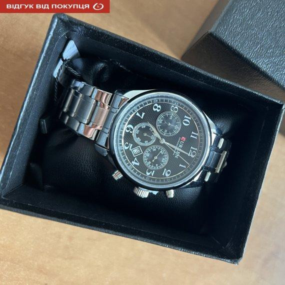 Мужские наручные часы Curren Partner (Серебристые) Винница - изображение 7