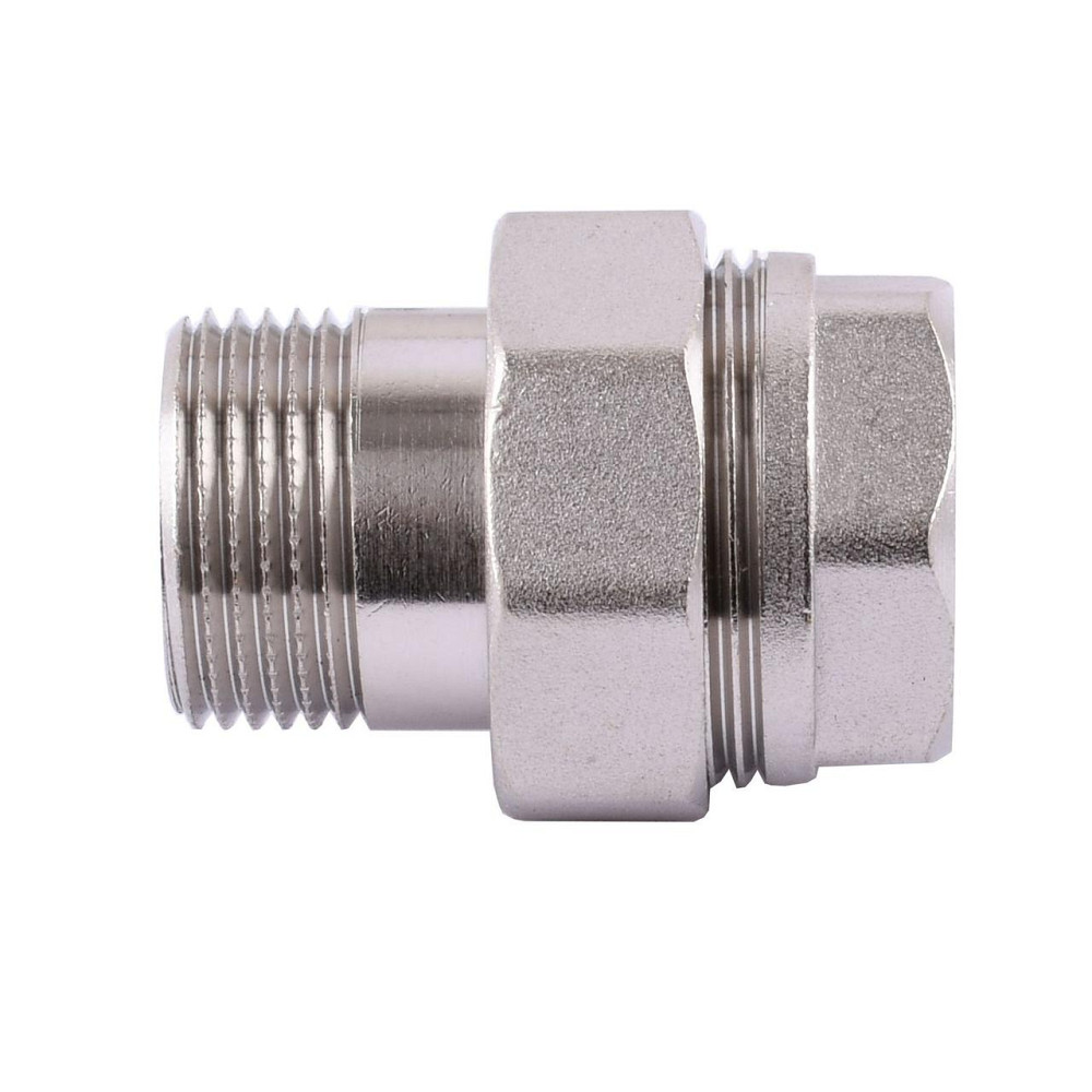 Сгон-американка прямой PROFESSIONAL 3/4″ НИКЕЛЬ QP160 (000005103) Киев - изображение 1