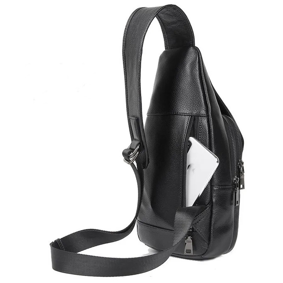 Сумка слінг для чоловіків, Чоловічі сумки через плече, Сумка чоловіча легка через плече RH-31 Івано-Франківськ - фото 7