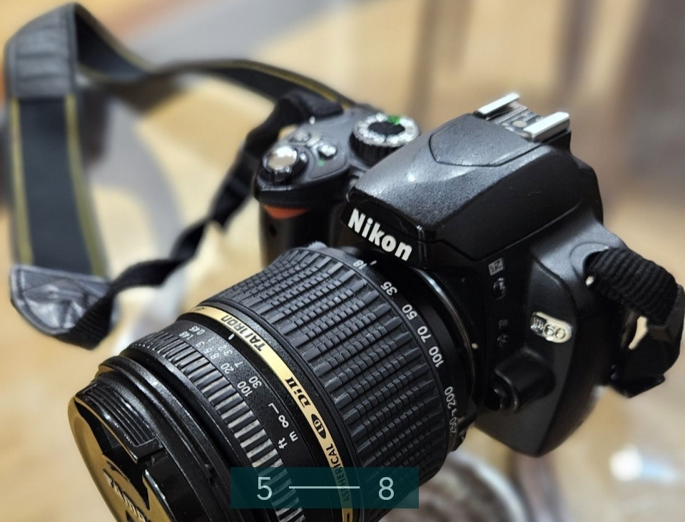 Фотоапарат Nikon D60 + Об'єктив TAMRON 18-200mm. Київ - фото 4