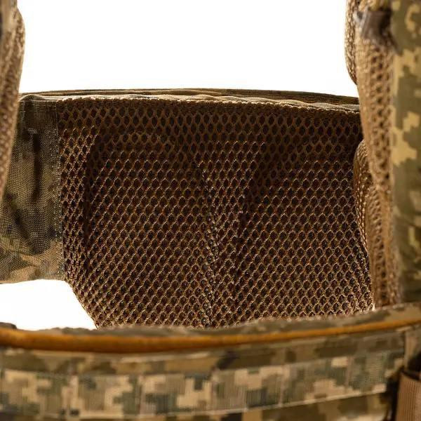 Тактична плитоноска М7 Pro зі швидким скиданням + 3 підсумки + напашник (без плит) Піксель Вінниця - фото 5