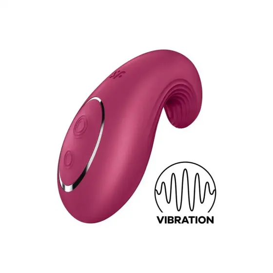 Вібратор Satisfyer Dipping Delight Berry Львів