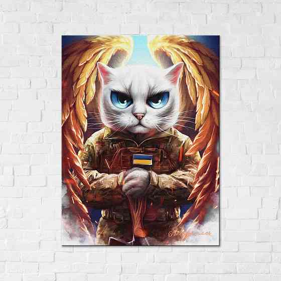 Котик Ангел ©Марінна Пащук Київ