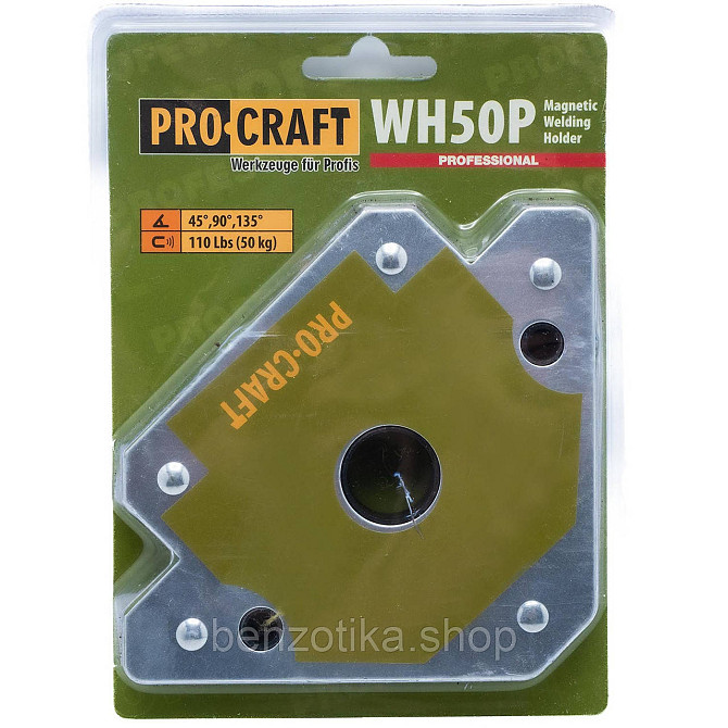 Магнітний кутник для зварювання Procraft WH50P Київ - фото 1