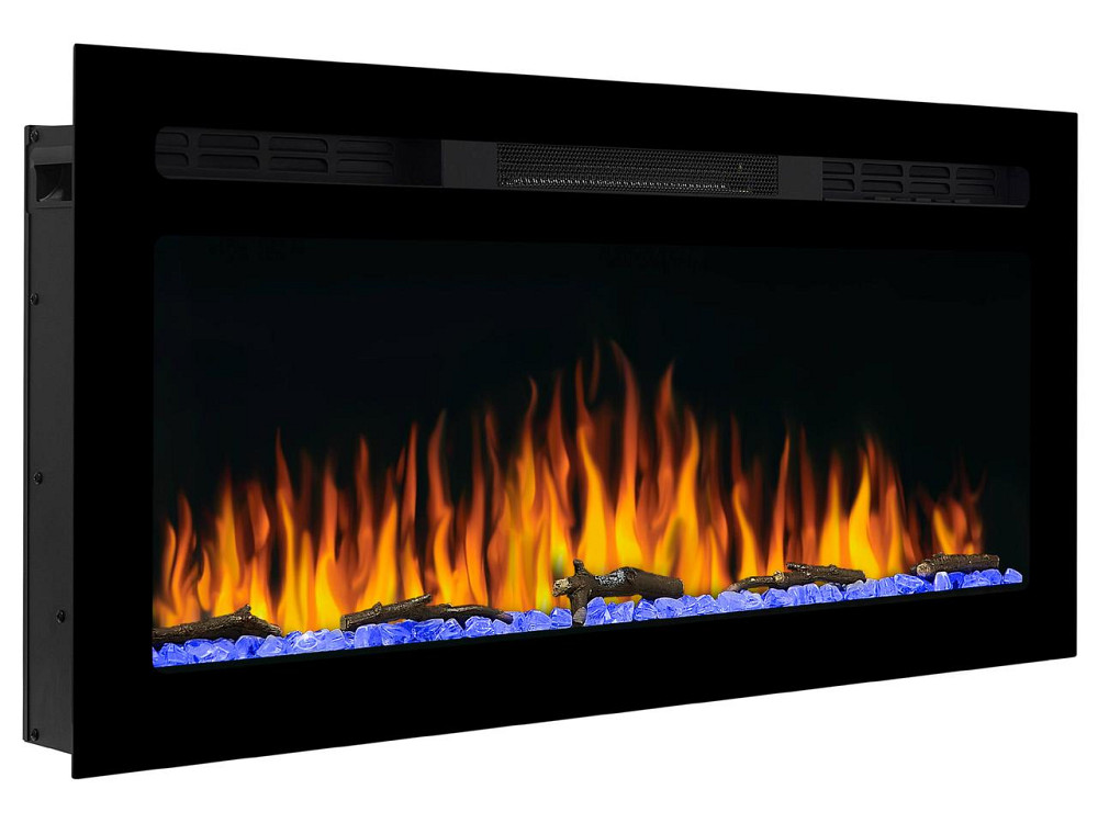 Електрокамін настінний / вбудовуваний ArtiFlame AF37WR з обігрівом і звуком горіння вогню Львів - фото 3