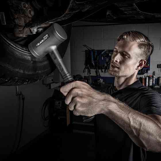 Молоток безінерційний іскробезпечний HALDER Blackcraft 3379 PUR покриття Ø=50 мм, m=900 г, І=310 мм Одеса