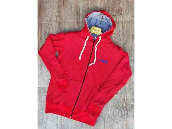 Кофта червоний спортивна чол на блискавці FILA р.2XL ТМ OSM Київ