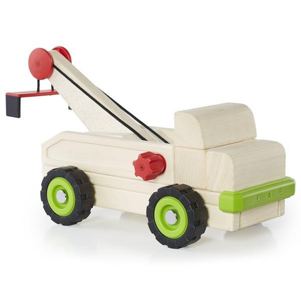 Большая машинка Guidecraft Block Science Trucks Эвакуатор деревянный 37 см (G7532) Харьков - изображение 10