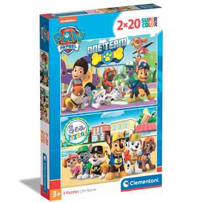 Пазл Clementoni 2 в 1 Paw Patrol, 2 по 20 елементів (24779) Вінниця