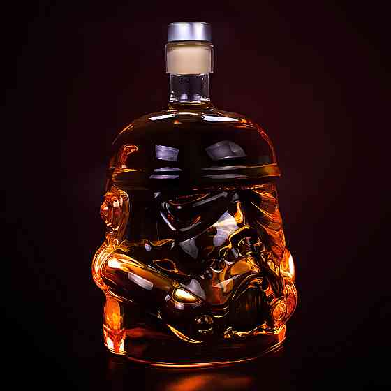 Графин для алкоголю RESTEQ у формі шолома штурмовика із Зоряних Воєн — оригінальний графин Star Wars Київ