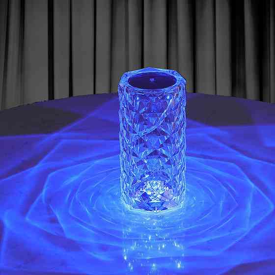 Лампа настольная светильник-ночник, сенсорное управление RGB Киев