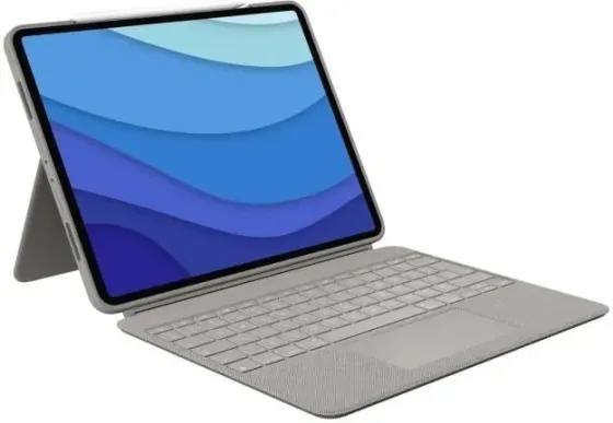 Графічний планшет Logitech Etui Z Klawiaturą Combo Touch Ipad Pro 12,9 Cala 5 Generacji Piaskowy Uk Київ