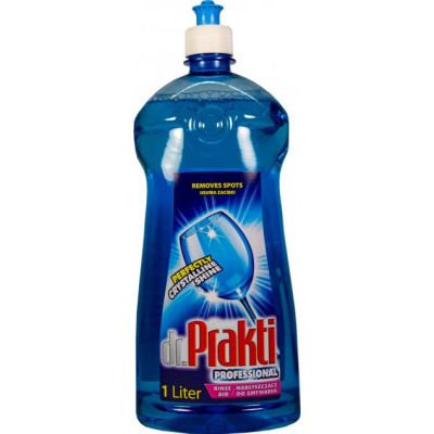 Ополаскиватель для посудомоечных машин Dr. Prakti Для придания блеска посуде 1 л (5900308777183) Винница - изображение 1
