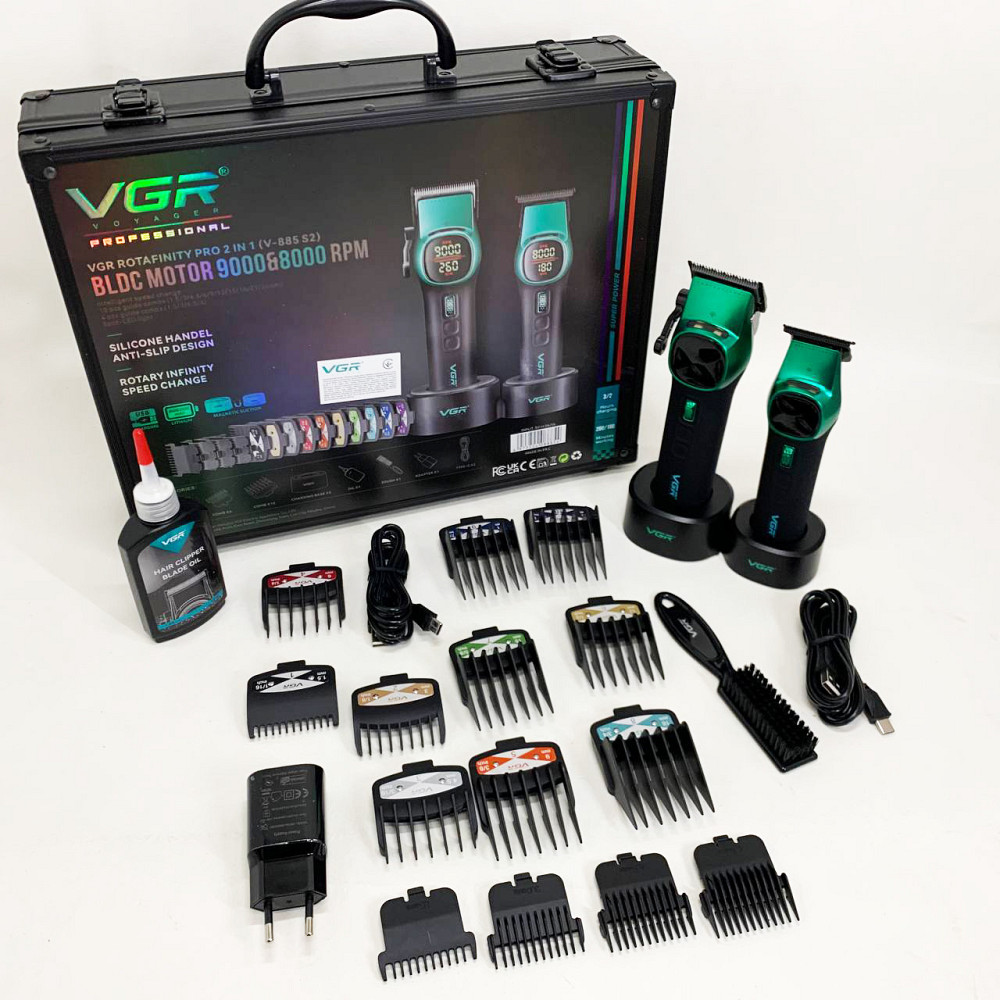 Подстригательная машинка VGR, Машинка для стрижки волос домашняя, Хороший беспроводной триммер PQ-26 Львов - изображение 15