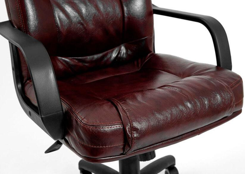 Офісне крісло керівника AlbertoDesign AniFyx М-2 Натуральна шкіра Lux Коричневий (Прогумовані колеса) Днепр - изображение 8