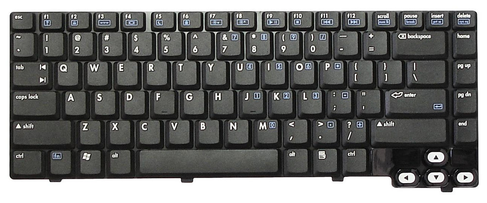 Клавиатура для ноутбука HP Pavilion (DV1000) Black, RU Вінниця - фото 2