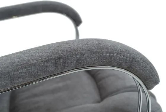 Офісне Крісло Керівника Richman Alberto Misti Gray Хром М2 AnyFix Сірий Київ