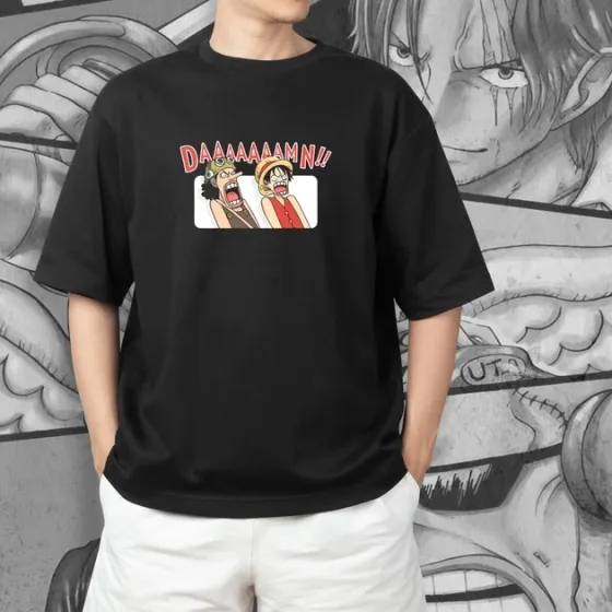 Футболка мужская с принтом Ван Пис DAMN Размер 48 Anime0071 Днепр