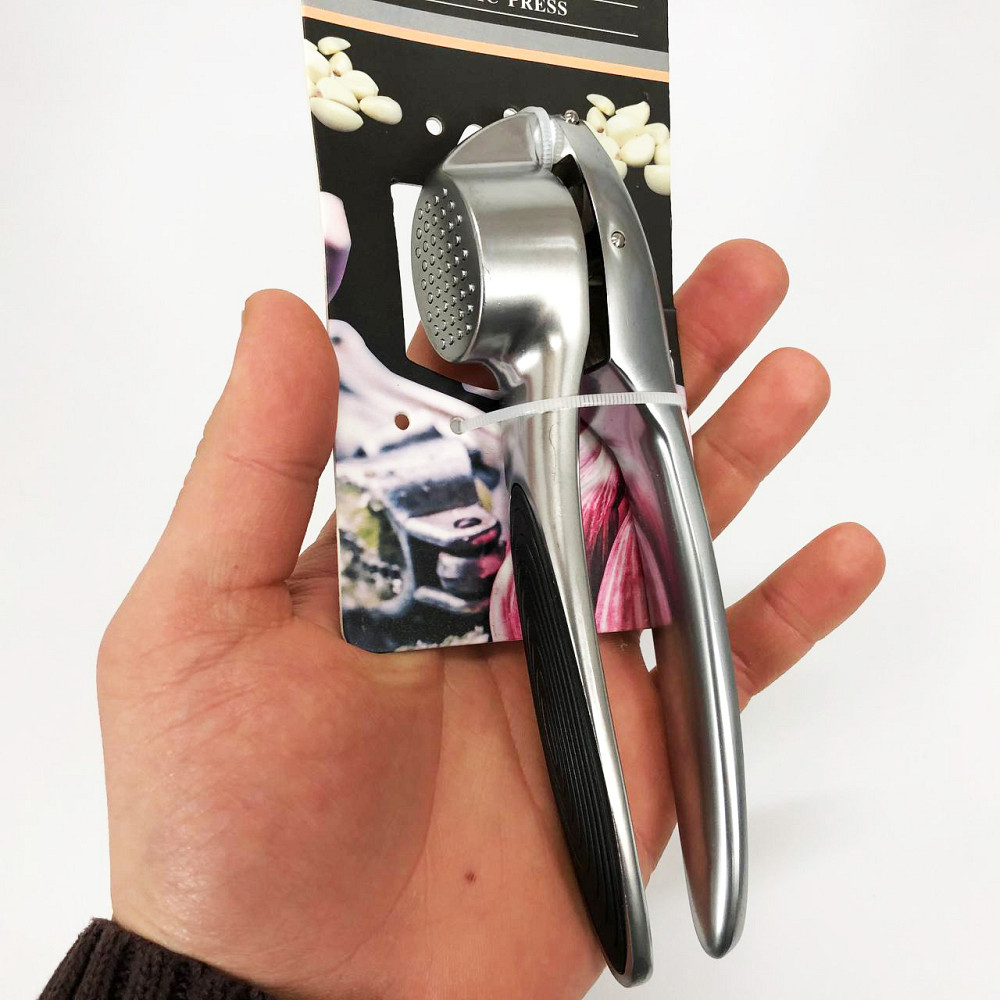 Прес для часнику чеснокодавка ручна металева FO-43 Львів - фото 1